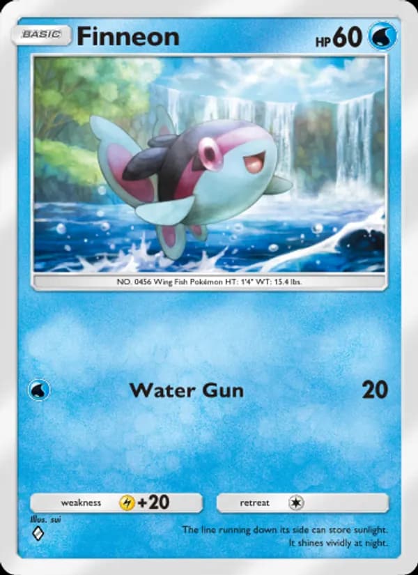 Finneon, carta 020 de Mythical Island