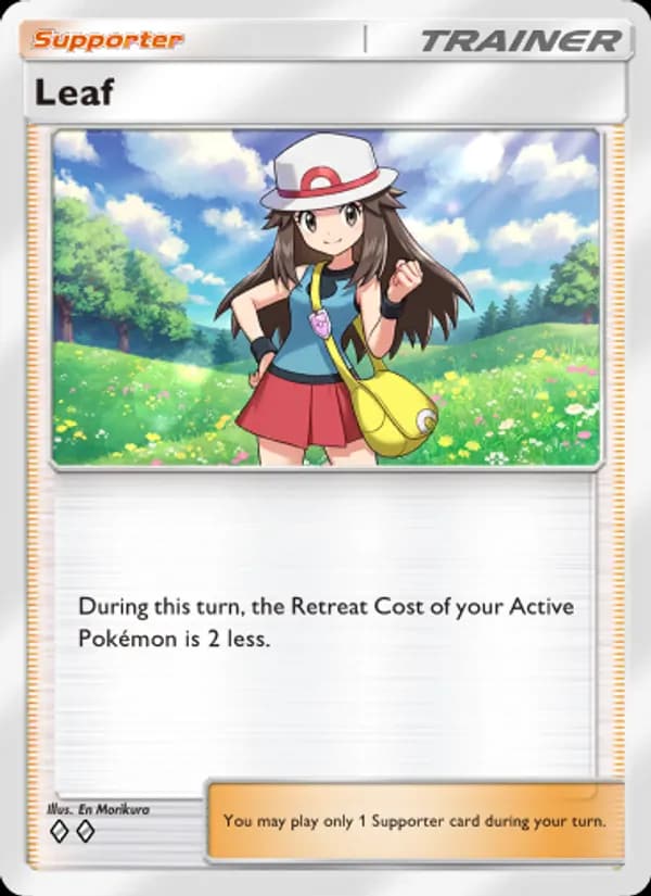 Leaf, carta 068 de Mythical Island