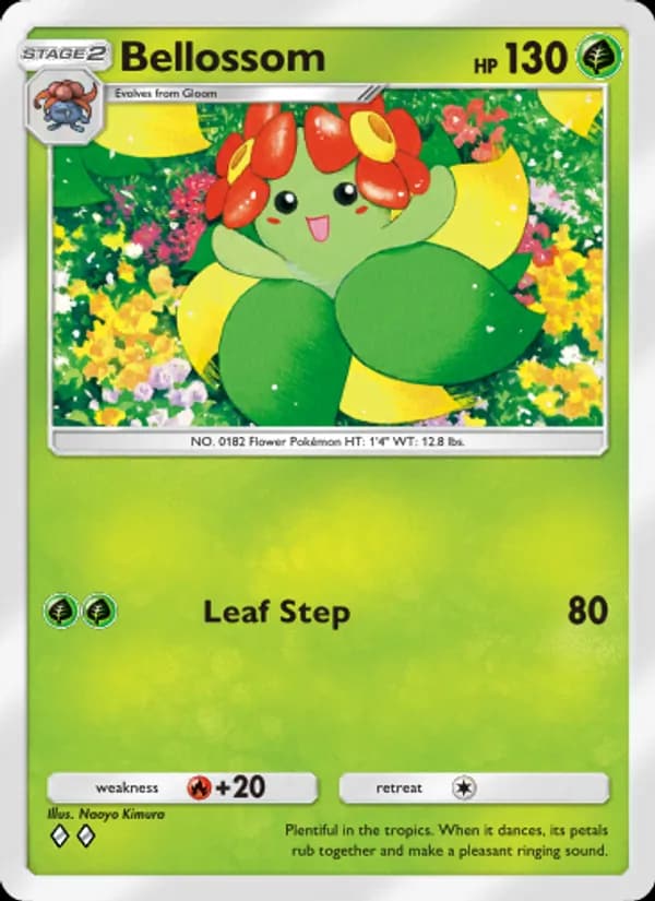 Bellossom, carta 003 de Space-Time Smackdown