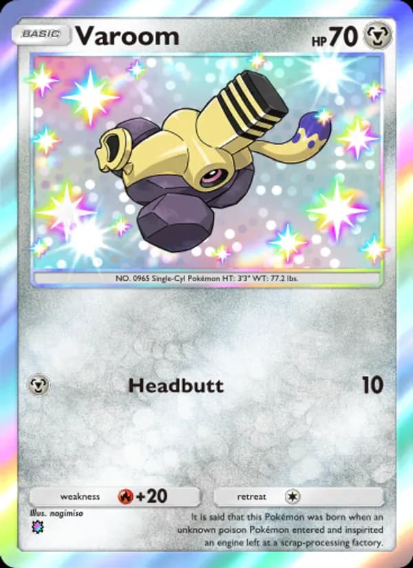 Varoom, carta 105 de Shining Revelry