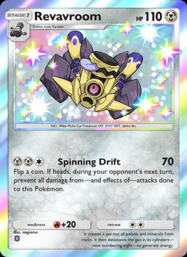 Revavroom, carta 106 de Shining Revelry