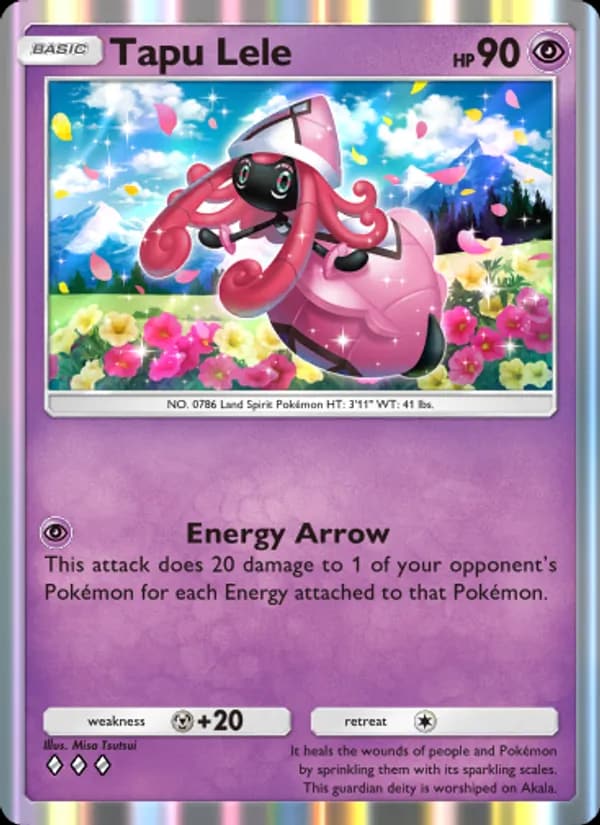 Tapu Lele, carta 084 de Celestial Guardians