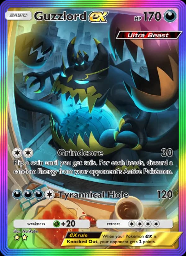 Guzzlord ex, carta 086 de Extradimensional Crisis