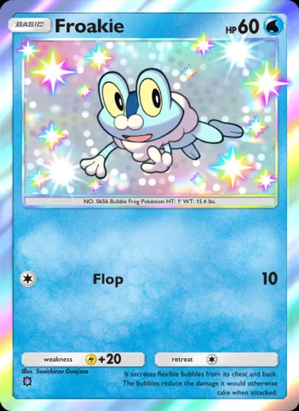 Froakie, carta 091 de Extradimensional Crisis