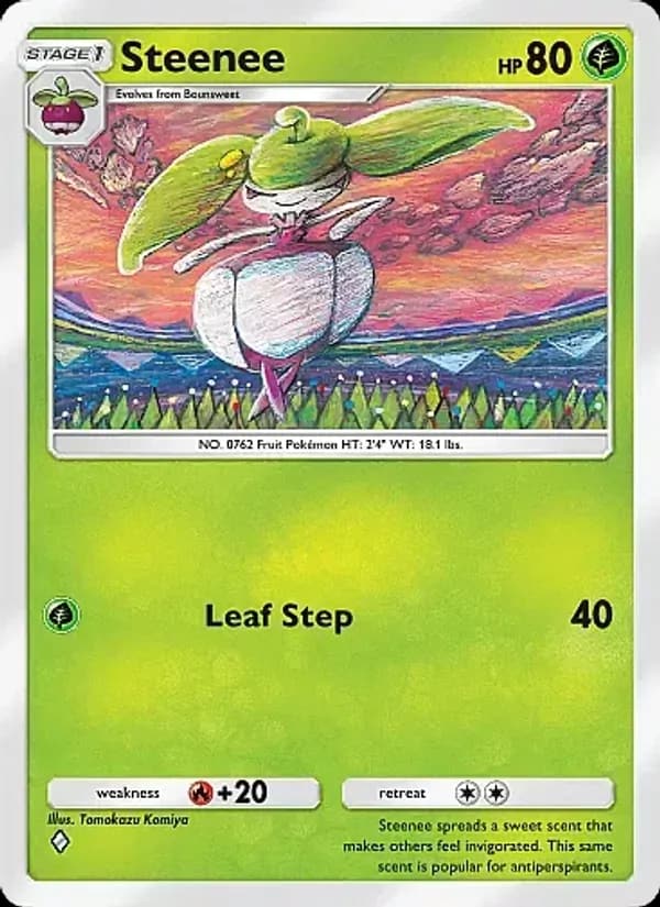 Steenee, carta 004 de Eevee Grove