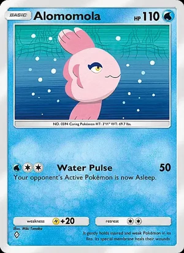 Alomomola, carta 021 de Eevee Grove