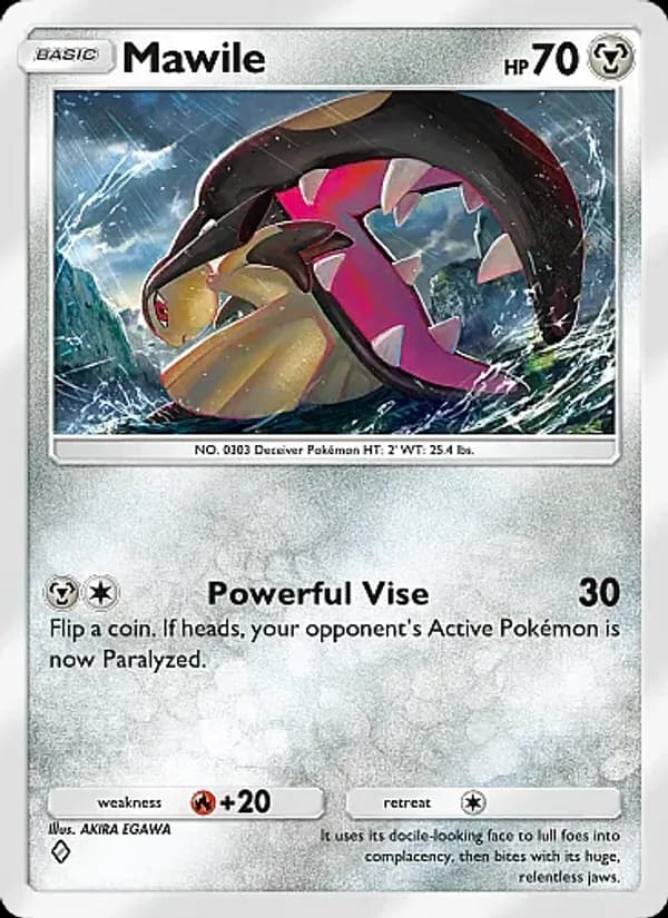 Mawile, carta 047 de Eevee Grove