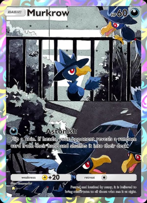 Murkrow, carta 178 de Wisdom of Sea and Sky