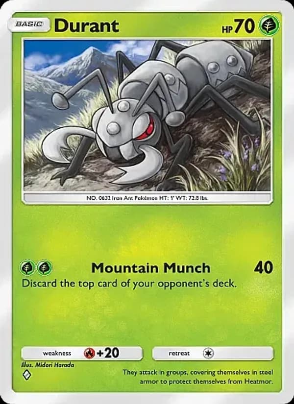 Durant, carta 007 de Secluded Springs