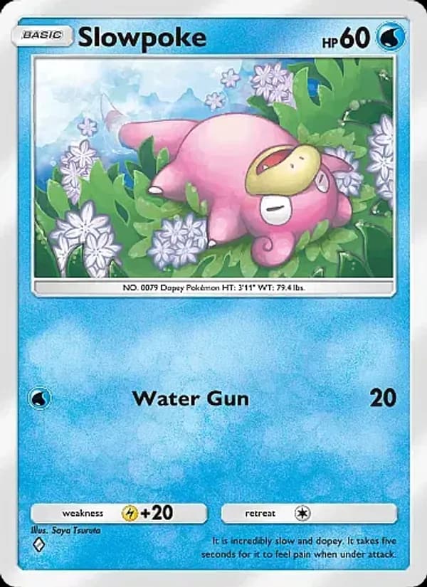 Slowpoke, carta 017 de Secluded Springs