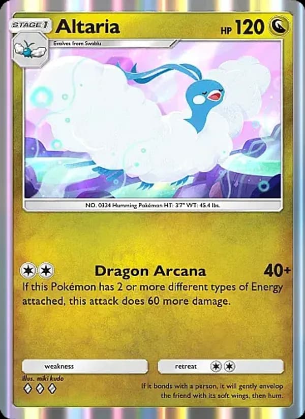 Altaria, carta 055 de Secluded Springs