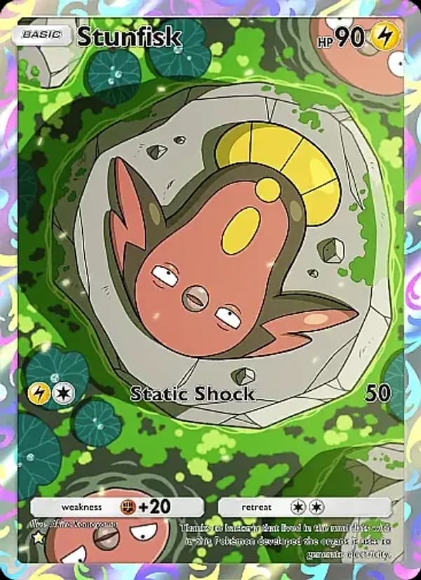 Stunfisk, carta 073 de Secluded Springs