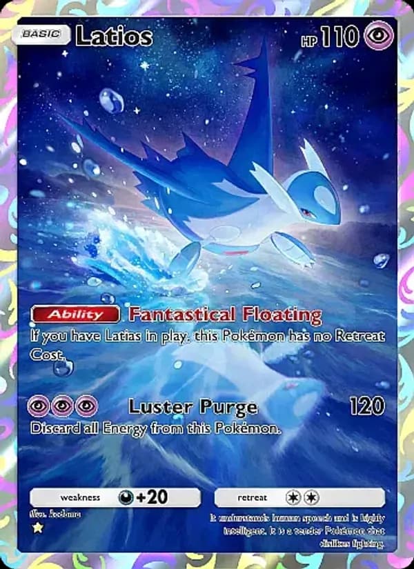 Latios, carta 075 de Secluded Springs