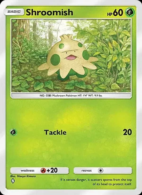 Shroomish, carta 011 de Mega Rising