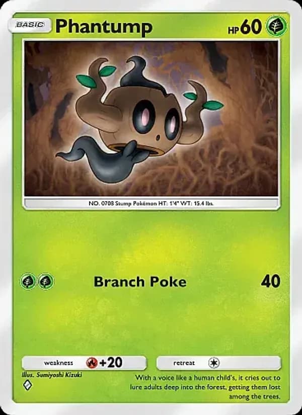Phantump, carta 023 de Mega Rising
