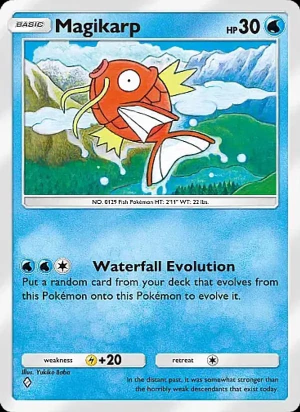 Magikarp, carta 050 de Mega Rising