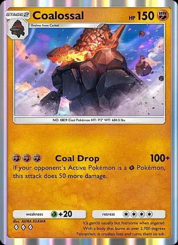 Coalossal, carta 147 de Mega Rising