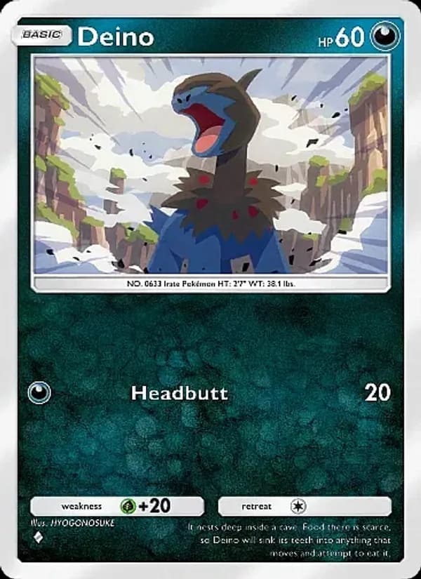 Deino, carta 155 de Mega Rising