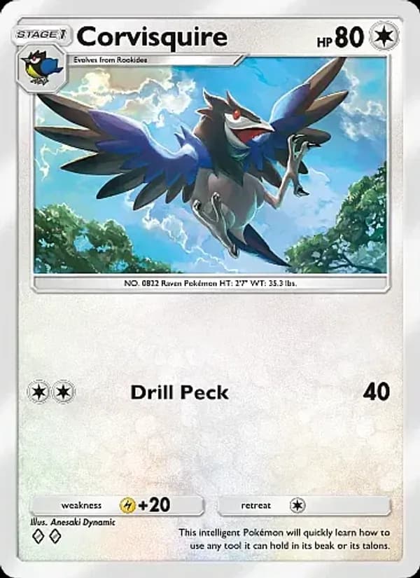 Corvisquire, carta 210 de Mega Rising