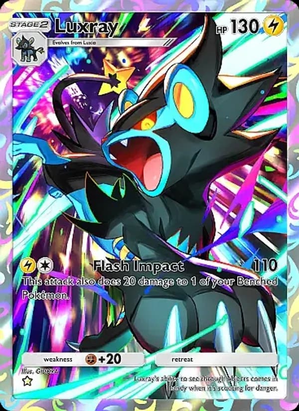 Luxray, carta 237 de Mega Rising