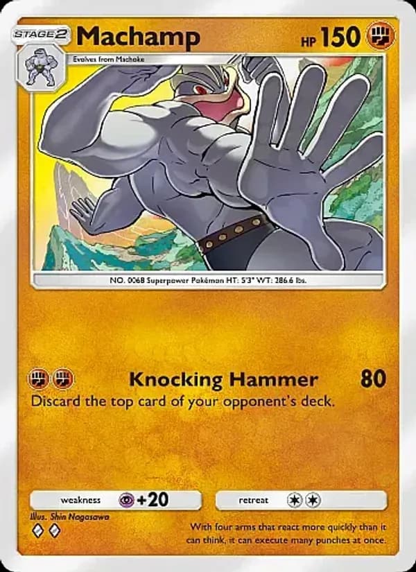 Machamp, carta 081 de Fantastical Parade