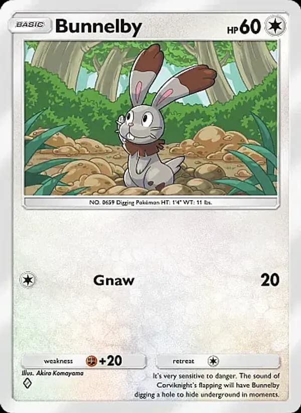 Bunnelby, carta 139 de Fantastical Parade