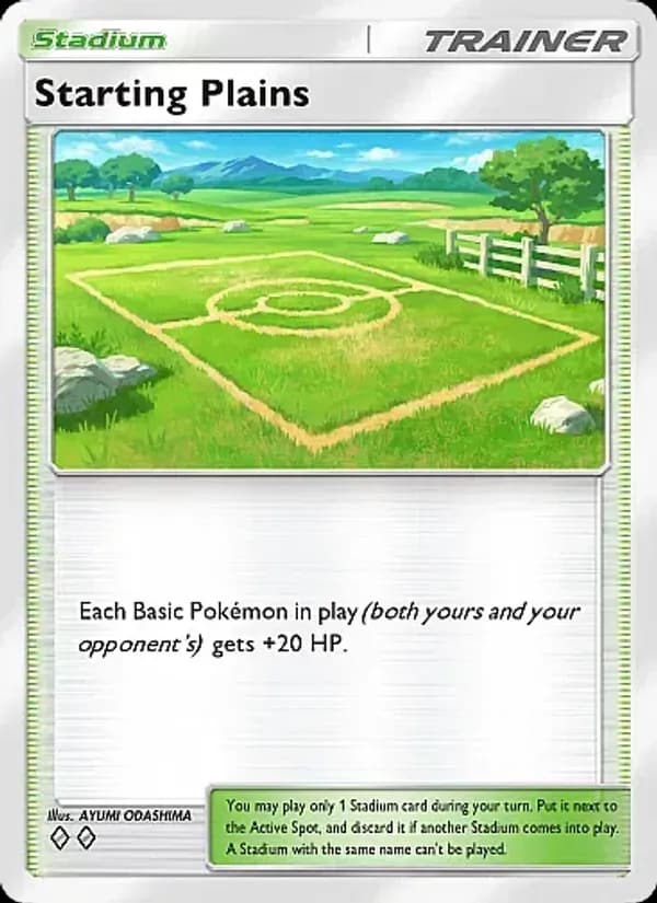 Starting Plains, carta 154 de Fantastical Parade