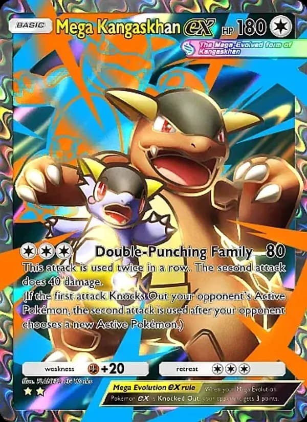 Mega Kangaskhan ex, carta 189 de Fantastical Parade