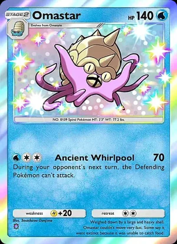 Omastar, carta 212 de Fantastical Parade