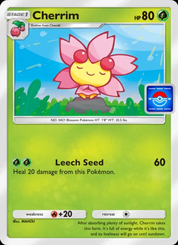 Cherrim, carta 043 de Promos-A