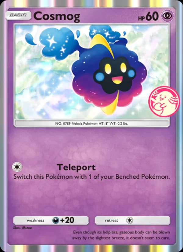 Cosmog, carta 067 de Promos-A