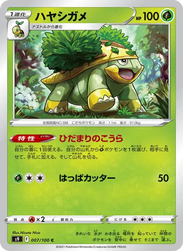 ハヤシガメ, carta 007 de スターバース