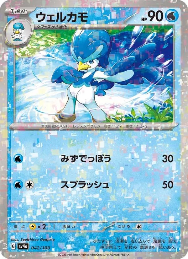 ウェルカモ, carta 042 de レイジングサーフ