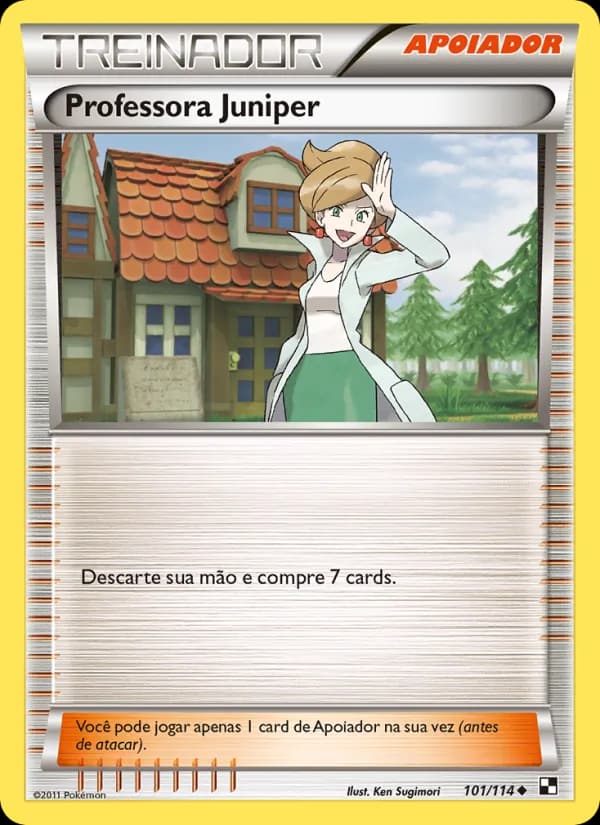 Professor Juniper, carta 101 de Black & White