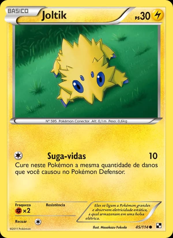 Joltik, carta 45 de Black & White
