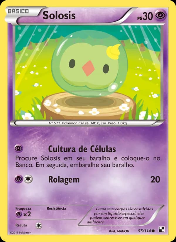 Solosis, carta 55 de Black & White