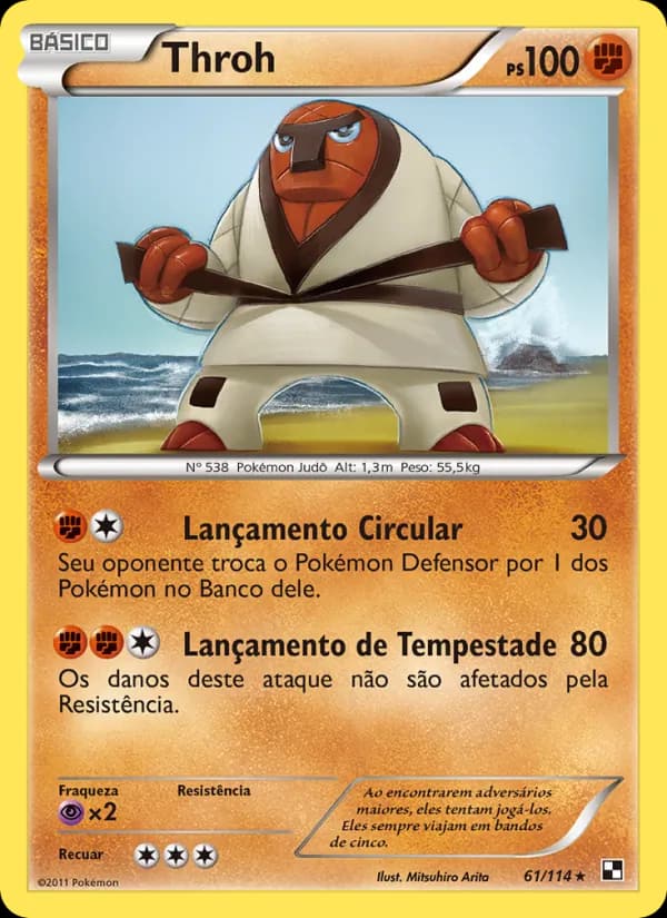Throh, carta 61 de Black & White