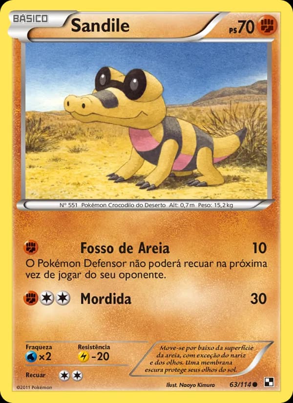 Sandile, carta 63 de Black & White