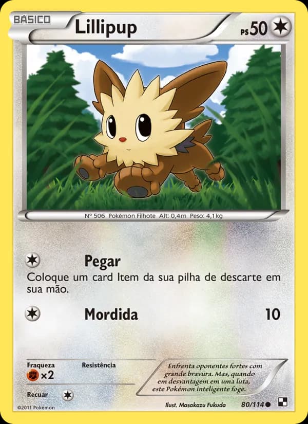 Lillipup, carta 80 de Black & White