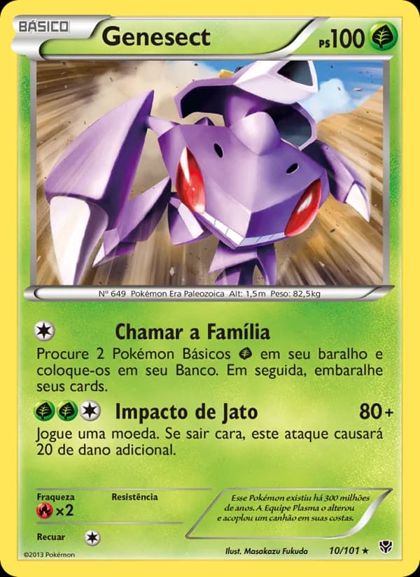 Genesect, carta 10 de Explosão de Plasma