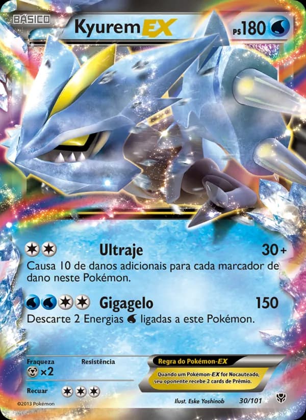 Kyurem-EX, carta 30 de Explosão de Plasma