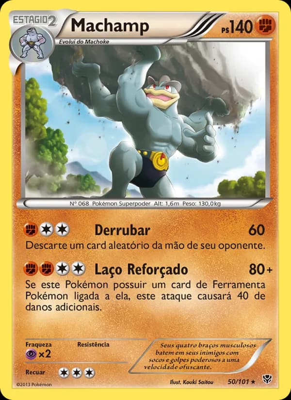 Machamp, carta 50 de Explosão de Plasma