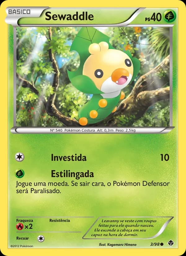 Sewaddle, carta 3 de Poderes Emergentes