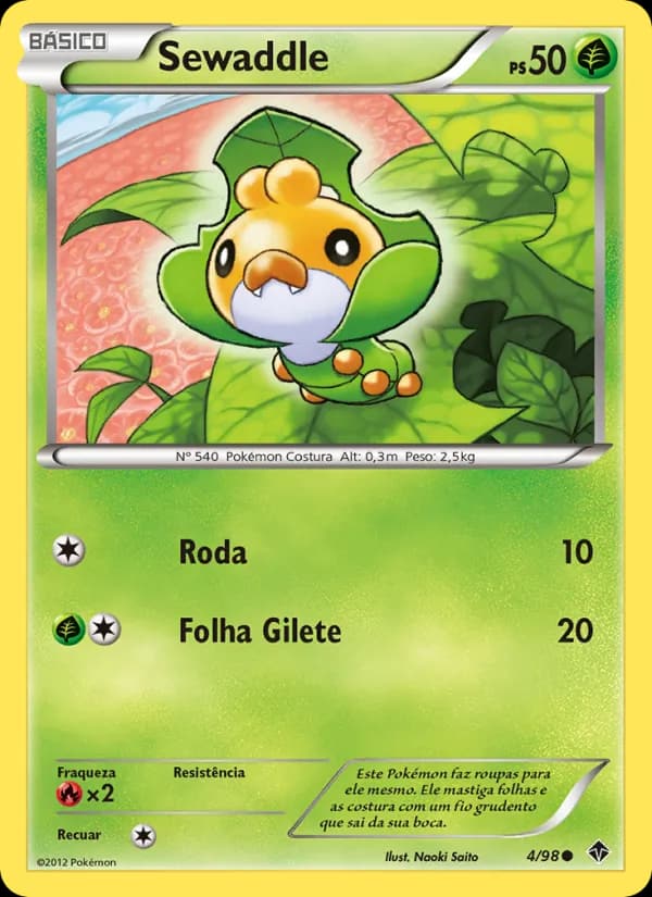 Sewaddle, carta 4 de Poderes Emergentes