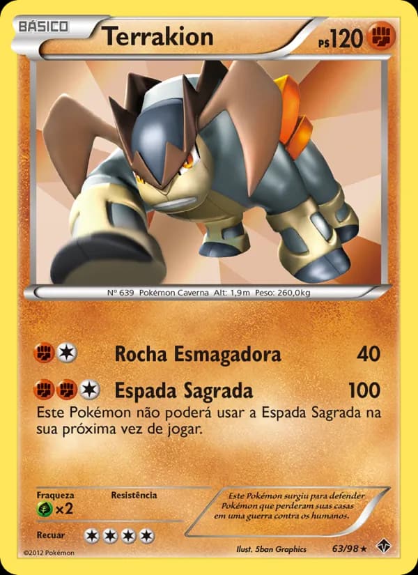 Terrakion, carta 63 de Poderes Emergentes
