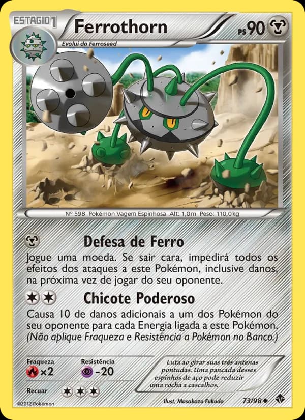 Ferrothorn, carta 73 de Poderes Emergentes