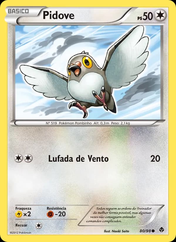 Pidove, carta 80 de Poderes Emergentes