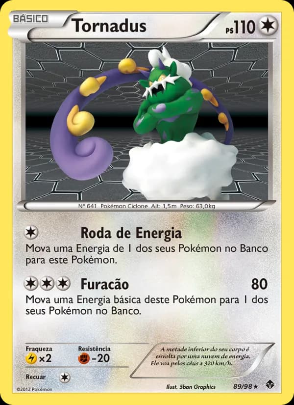 Tornadus, carta 89 de Poderes Emergentes