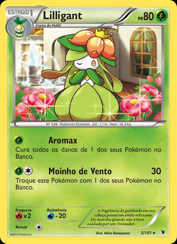 Lilligant, carta 5 de Vitórias Nobres