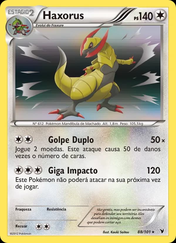 Haxorus, carta 88 de Vitórias Nobres